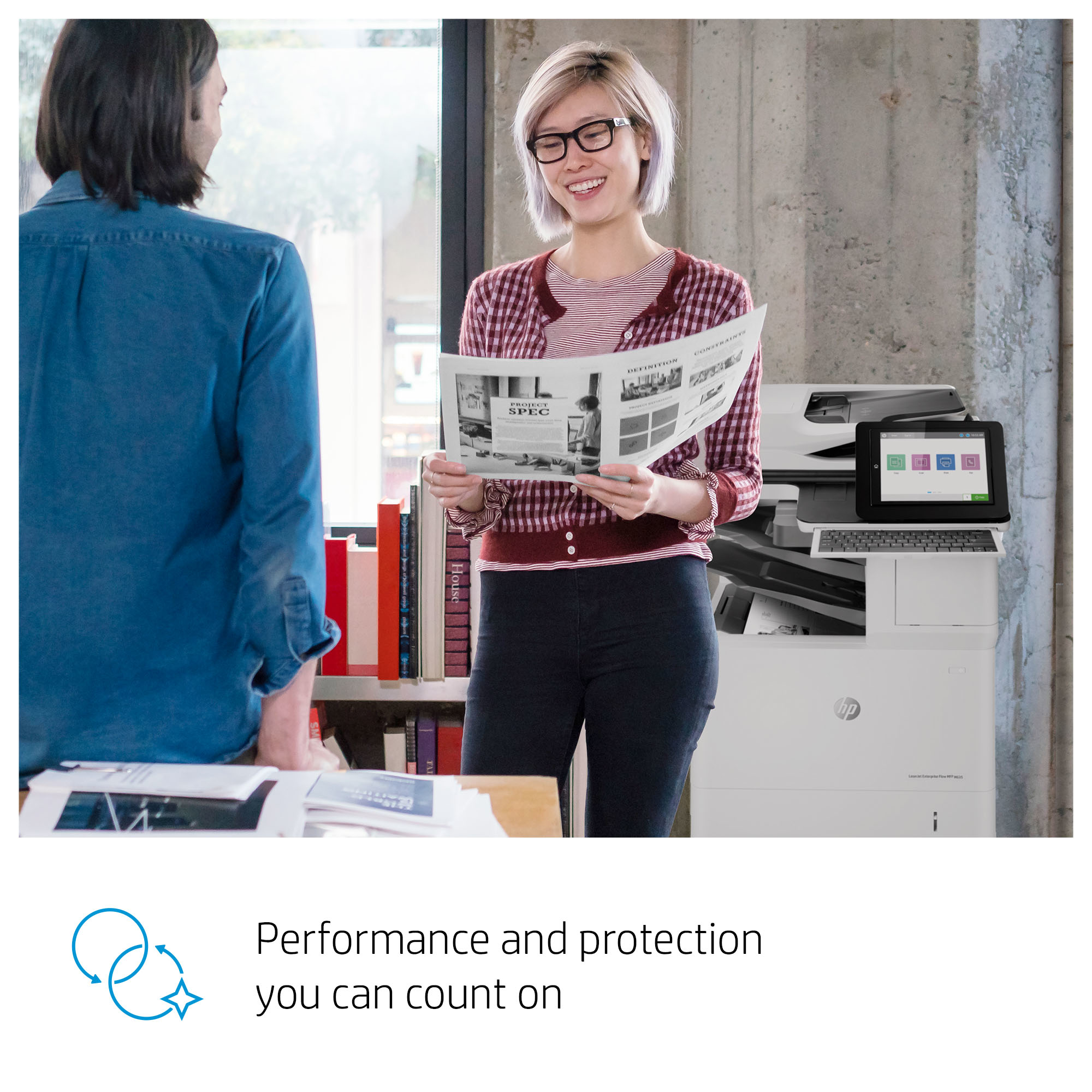 HP LaserJet Enterprise Flow MFP M635z – image 8