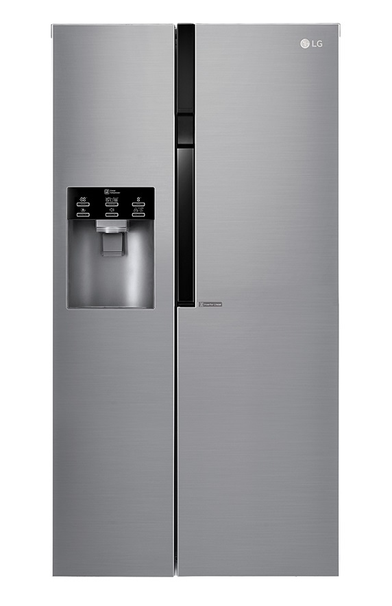 LG GSL560PZXV side-by-side refrigerator Freestanding