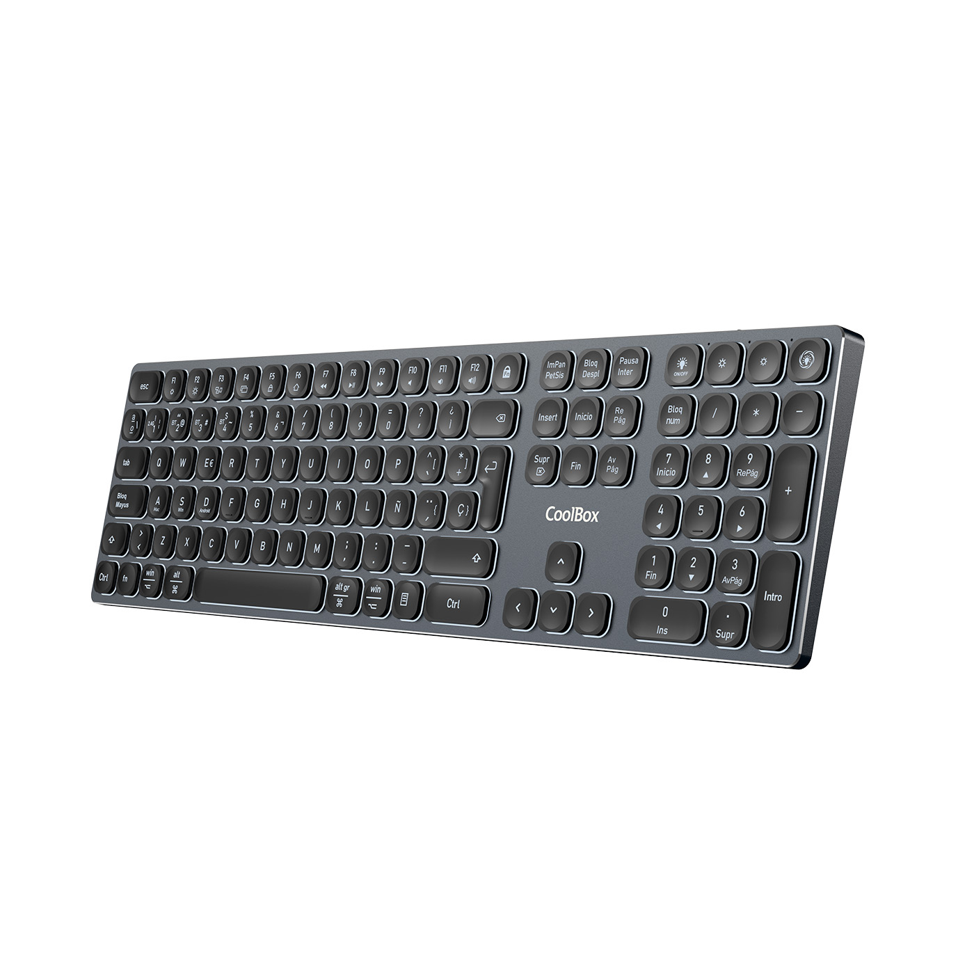 CoolBox COO-TEW02-BKB keyboard USB + RF Wireless + Bluetooth – image 3
