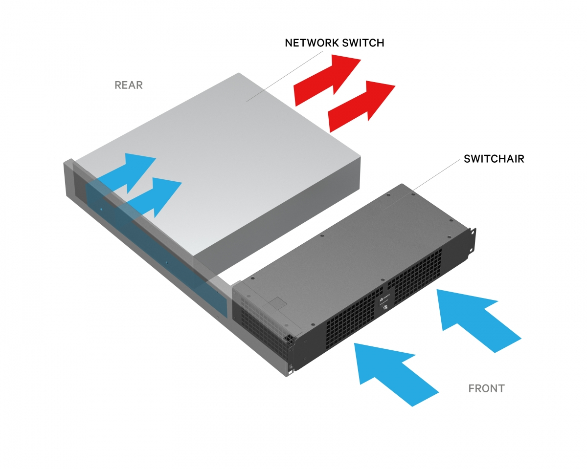 Vertiv SA2-003 network equipment chassis 2U Black – image 2