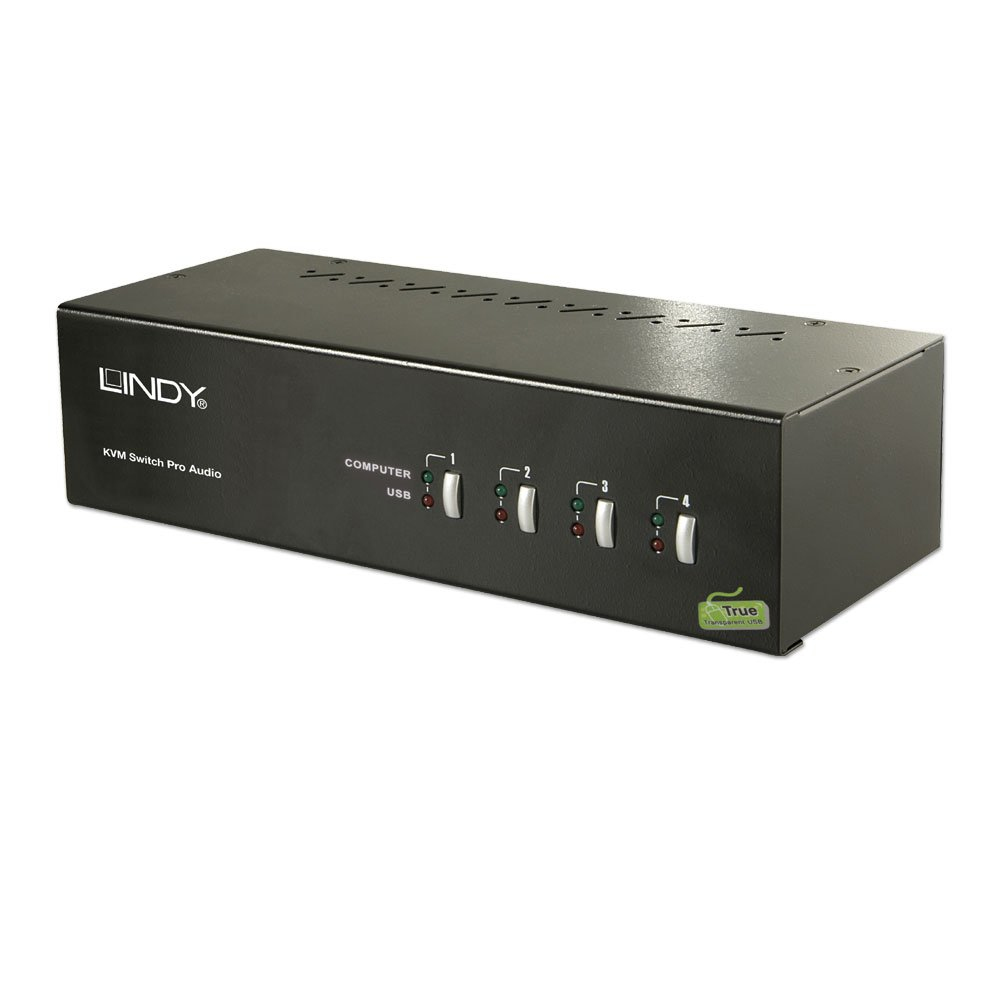 Lindy 39301 KVM switch Black