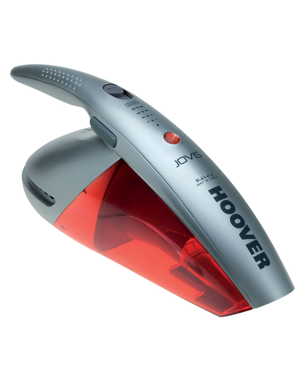 Hoover SJ144WSR4 handheld vacuum Red, Silver Bagless
