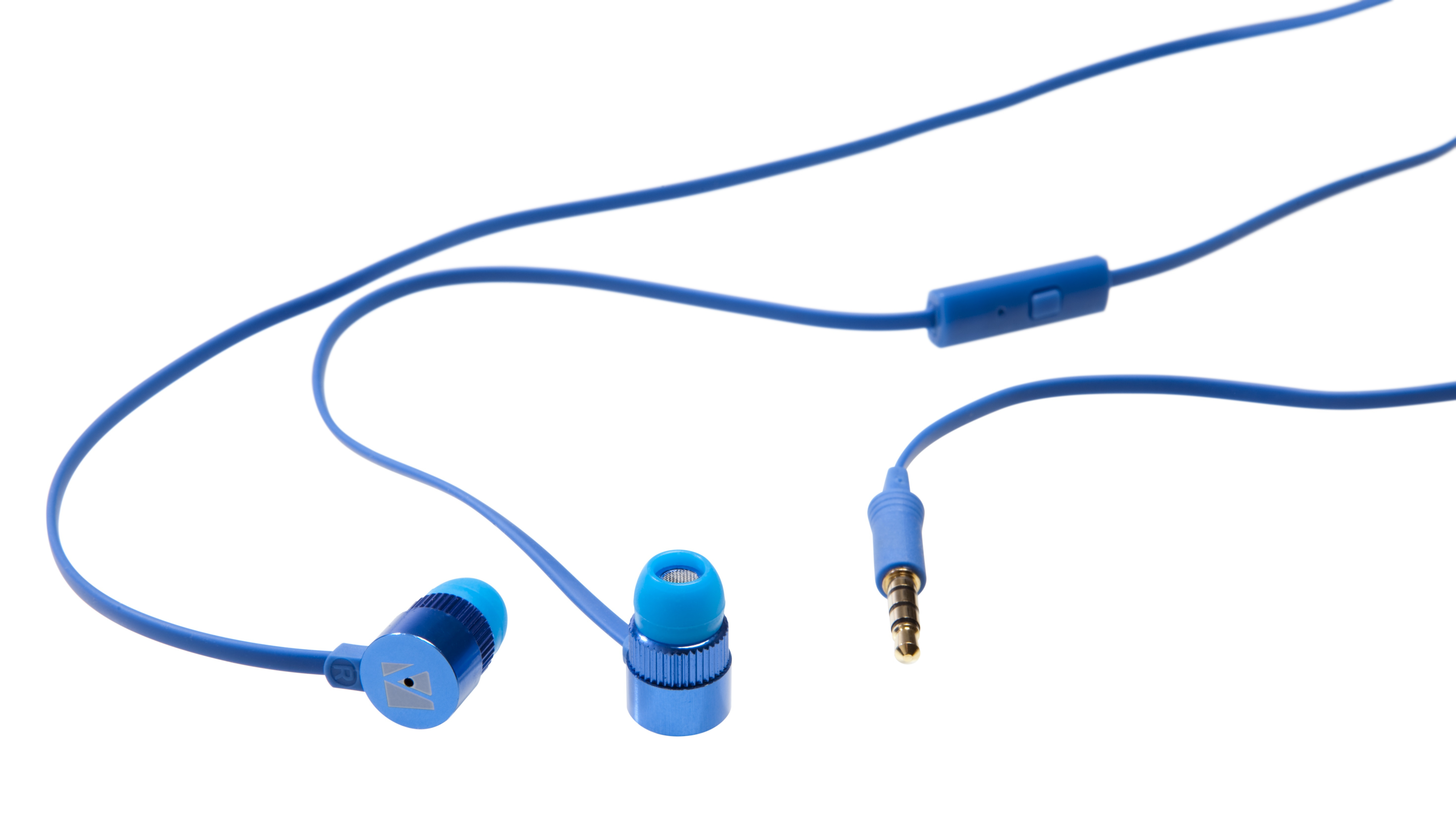 Verbatim Active Earphones with Microphone - Blue – image 2