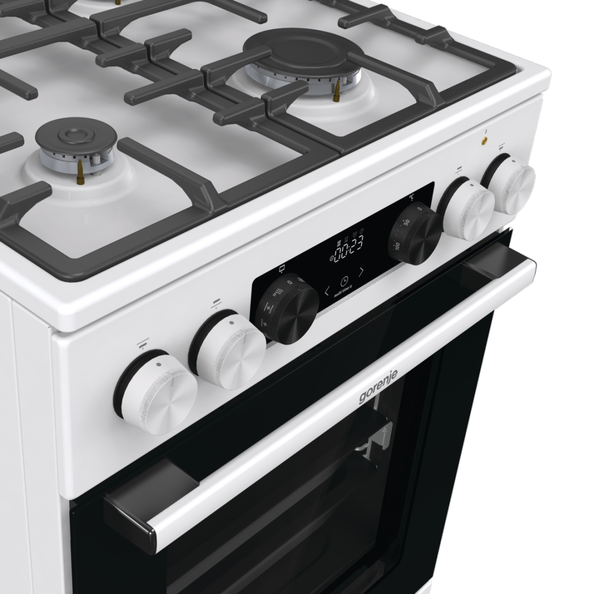 Gorenje GKS5C71WF cooker Freestanding cooker Electric Gas White – image 5