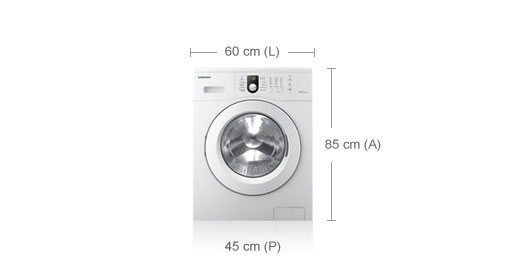 Samsung WF1602NHW washing machine Front-load – image 3