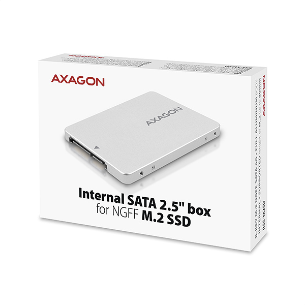 Axagon RSS-M2SD SATA - M.2 SATA SSD, internal – image 8