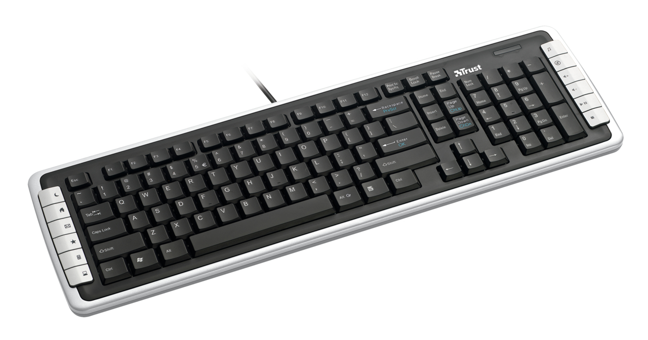 Trust Slimline Keyboard KB-1350D