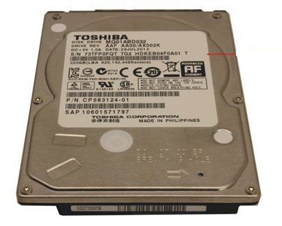 Fujitsu FUJ:CP583124-XX internal hard drive