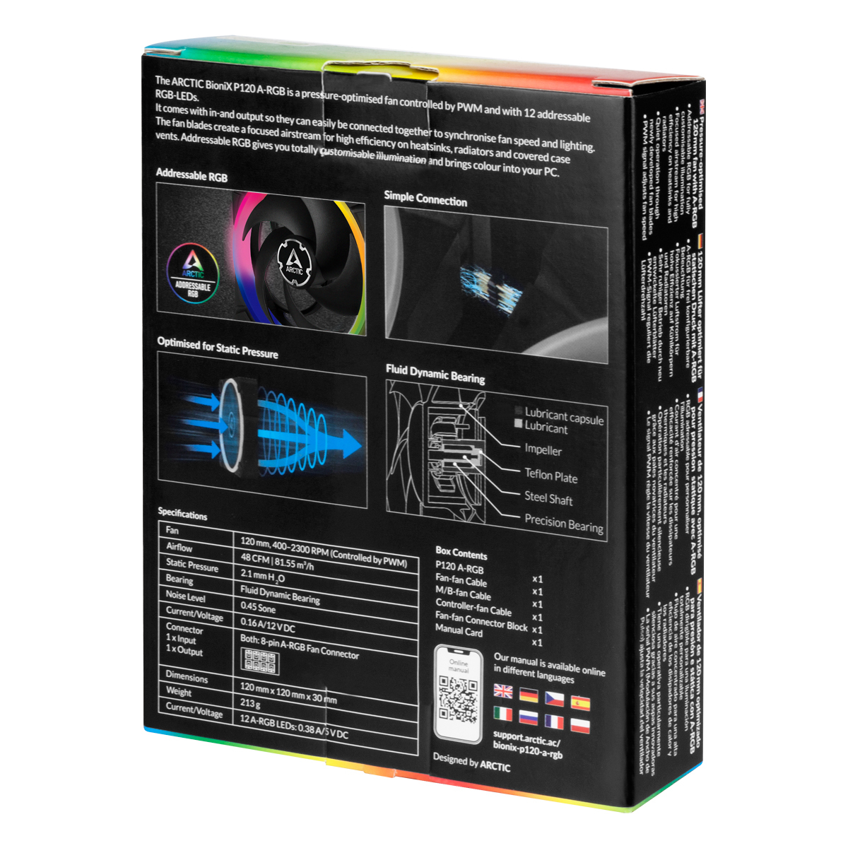 ARCTIC BioniX P120 A-RGB Pressure-optimised – image 9