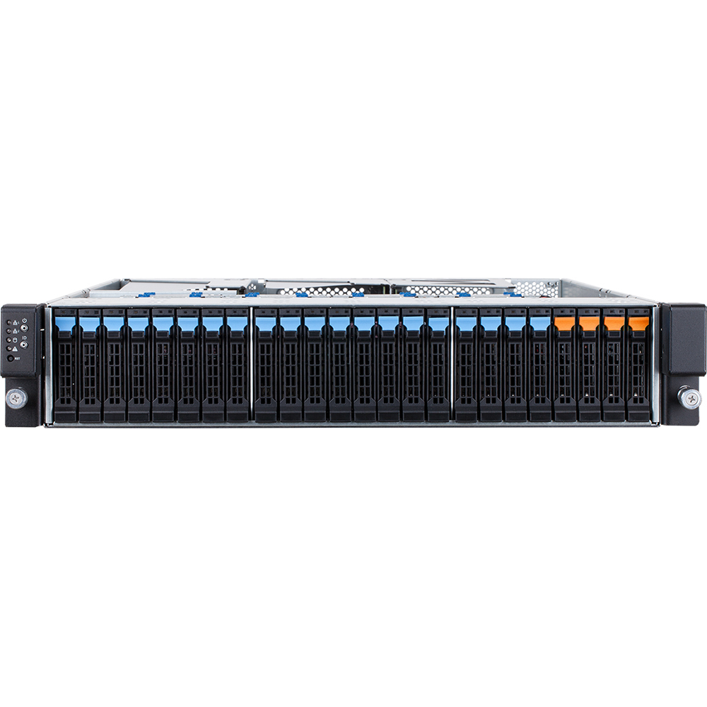 GIGABYTE R28N-F2O Intel® C612 LGA 2011-v3 Rack (2U) Black, Grey – image 3