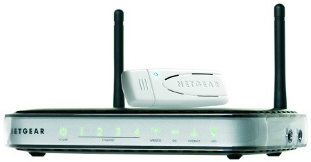 NETGEAR DGNB2100B wireless router Fast Ethernet Black, Grey