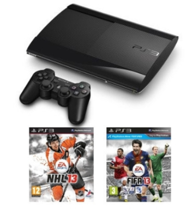 Sony Interactive Entertainment PlayStation 3 12GB + NHL 13 + FIFA 13