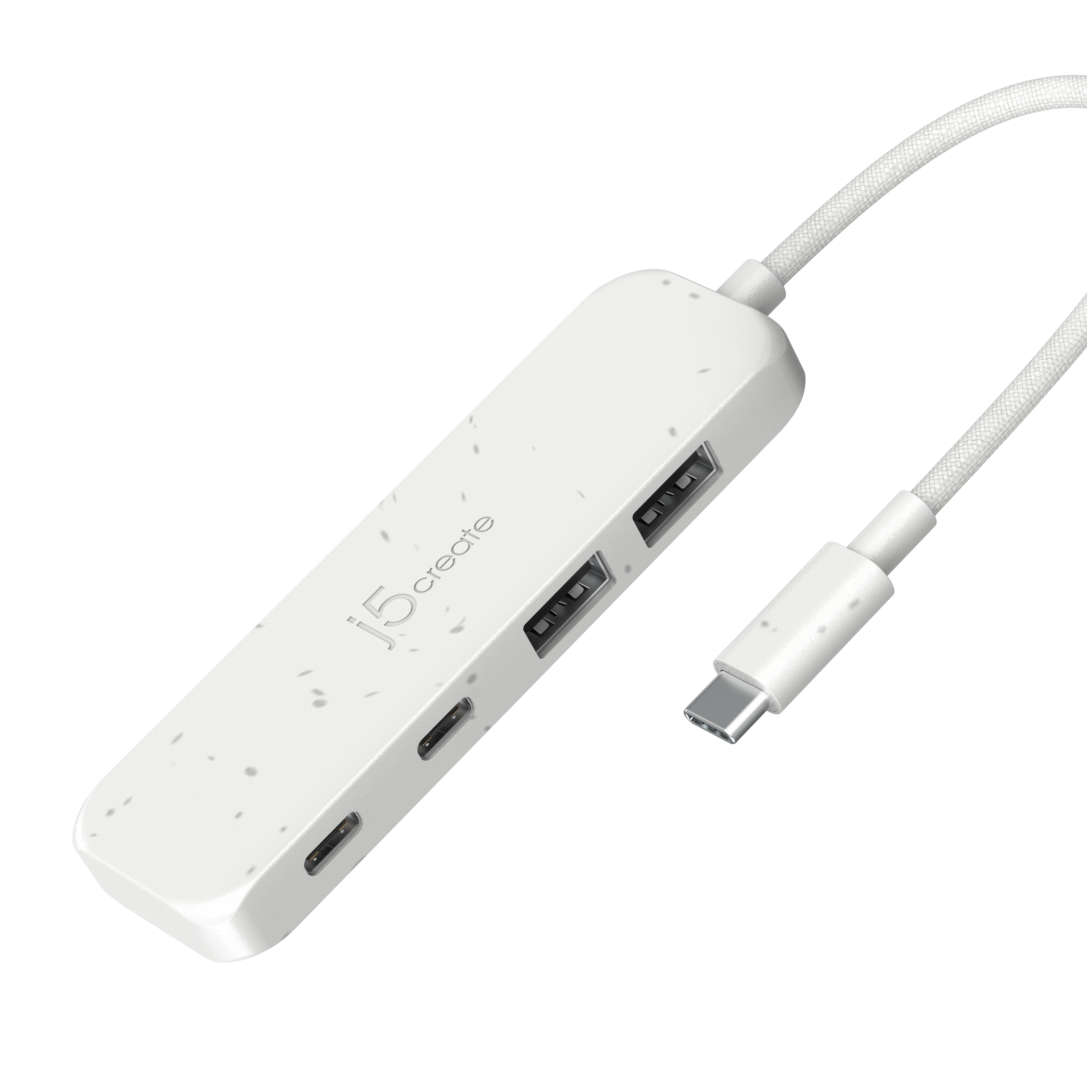 j5create Hub ecologico da USB-C a 4 porte tipo C e tipo A Gen 2