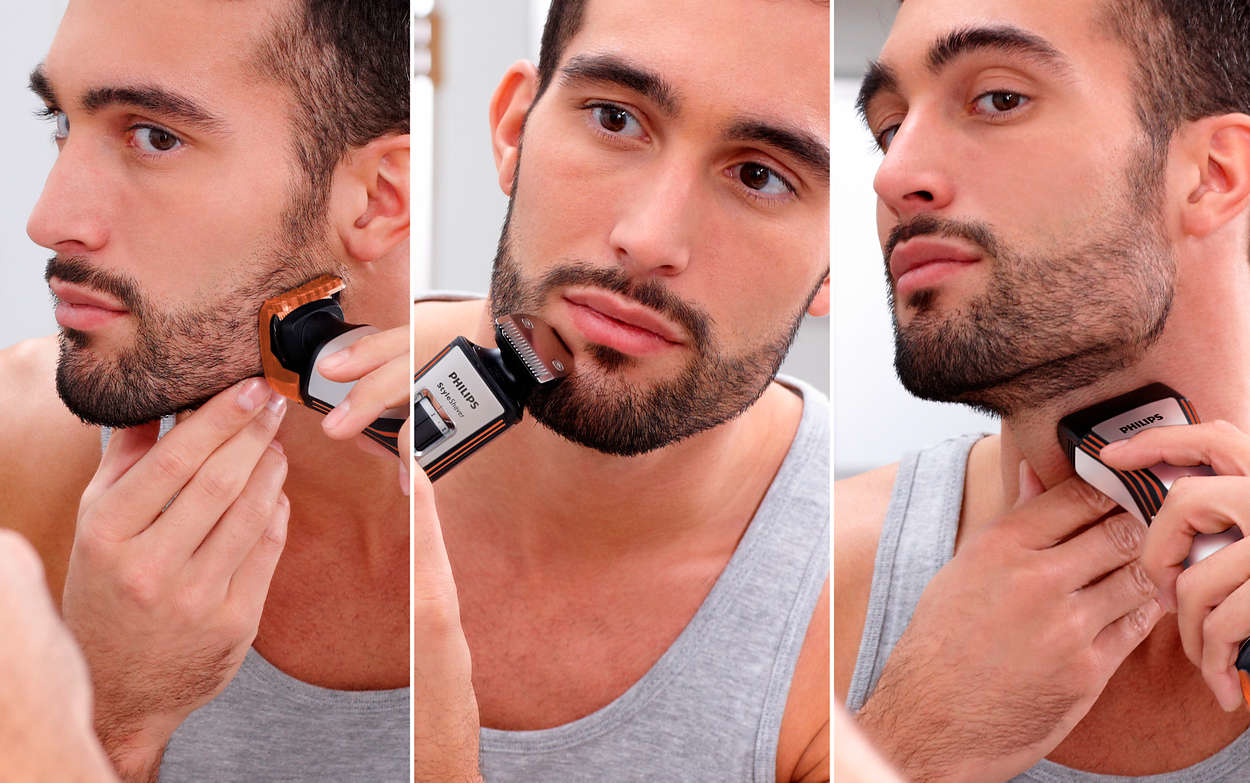 Philips Norelco StyleShaver QS6141/41 men's shaver Foil shaver Trimmer Orange, Silver – image 6