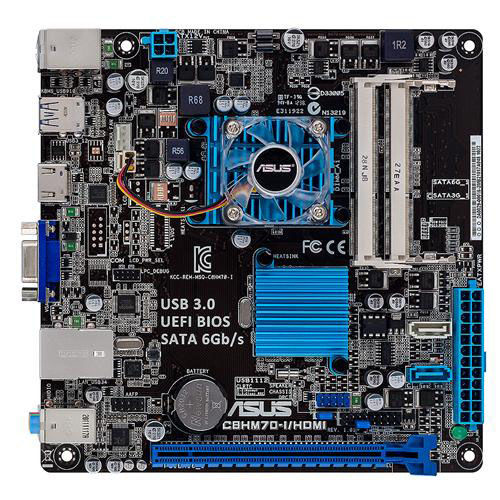 ASUS C8HM70-I/HDMI Intel® HM70 Express BGA 1023 mini ITX – image 2