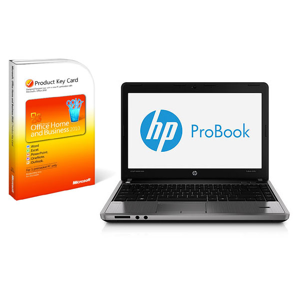HP NOTEBOOK BUNDEL (C5C86EA+YD304AA) 4340s Core i3-3110M + Microsoft Office 2010 PKC – image 1