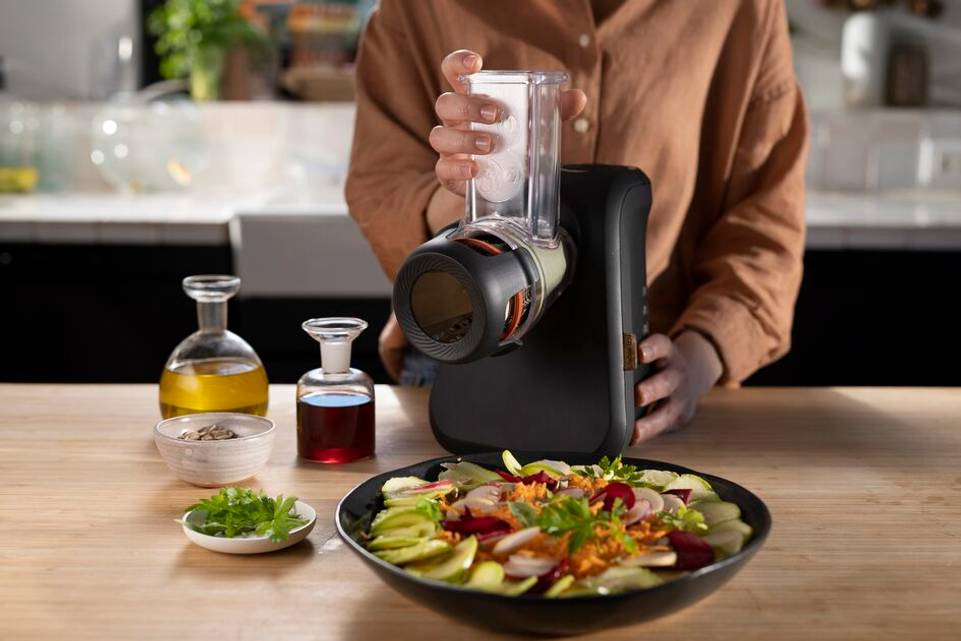 Moulinex DJ77EN10 electric grater/spiralizer Plastic Black – image 7