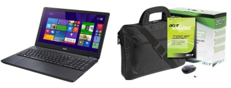 Acer 2509-C3G7 + Gold Traveler Bundle
