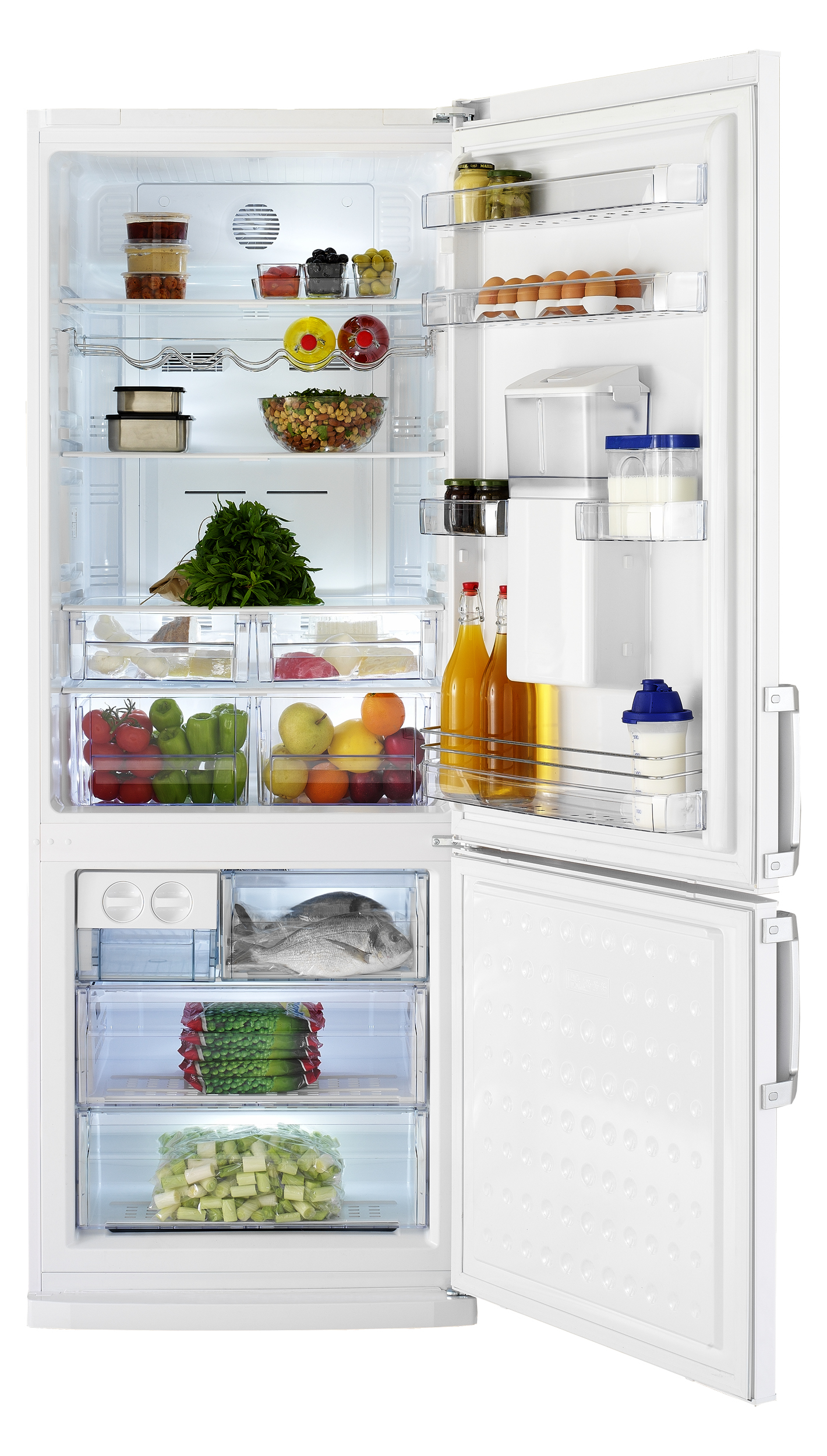 Beko CN142221D fridge-freezer Freestanding – image 2