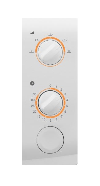 Daewoo KOR-6L37 microwave White Countertop – image 4