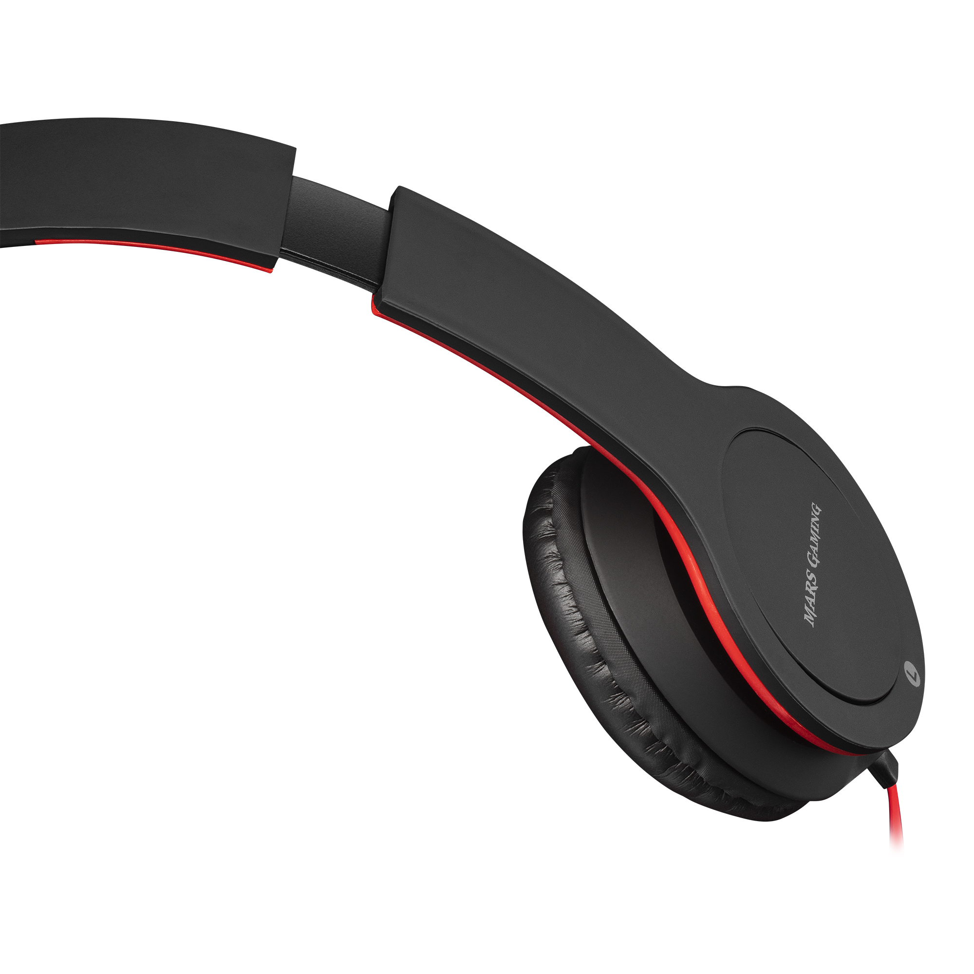 Mars Gaming MHCX headphones/headset Wired Head-band Black, Red – image 6