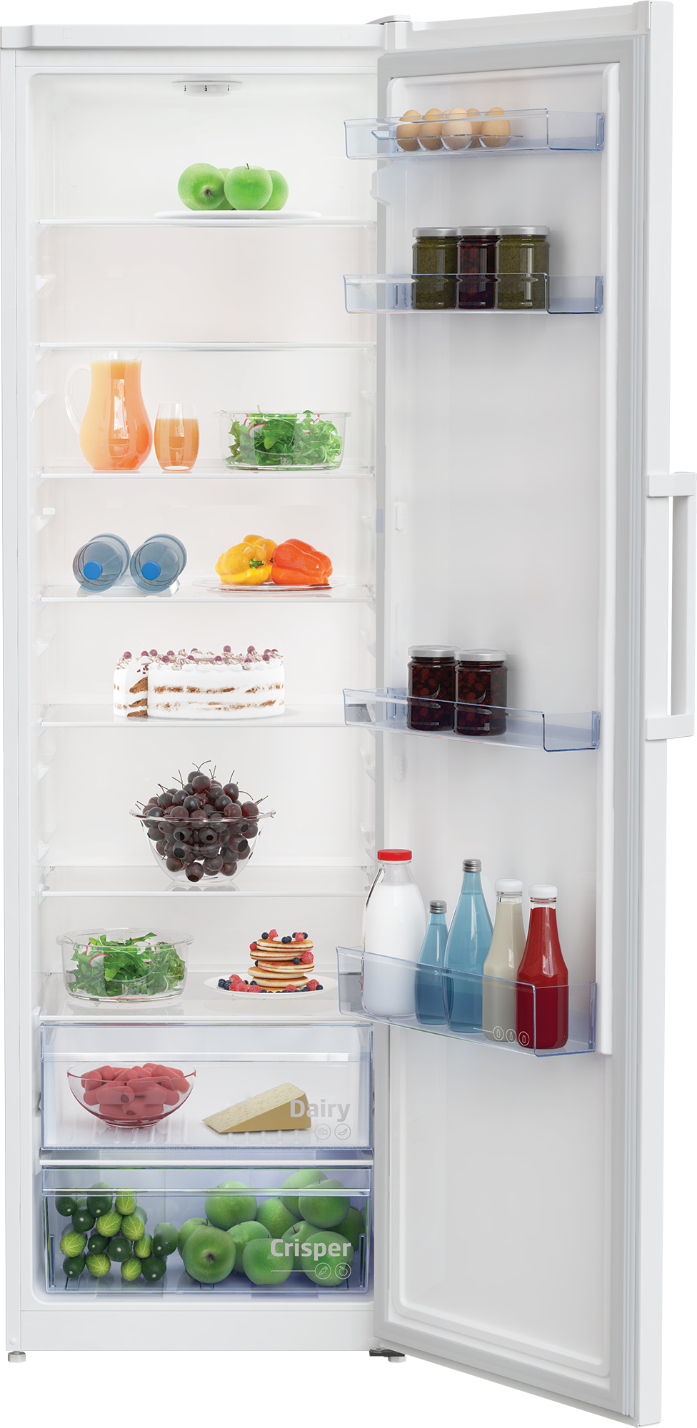 Beko LSP4579W Freestanding Tall Larder Fridge – image 3