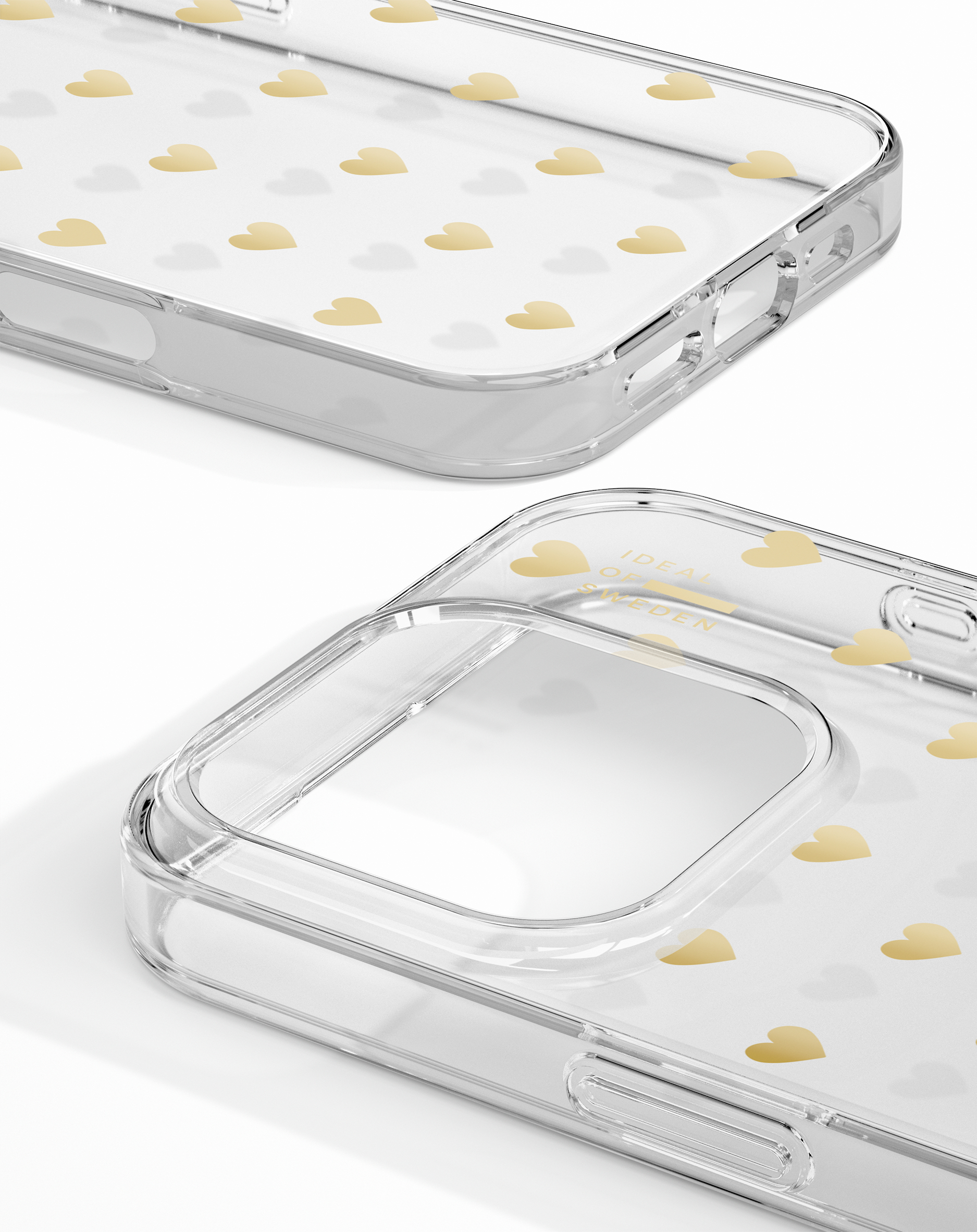 iDeal of Sweden Clear Case iPhone 16 Pro Max Golden Hearts – image 2