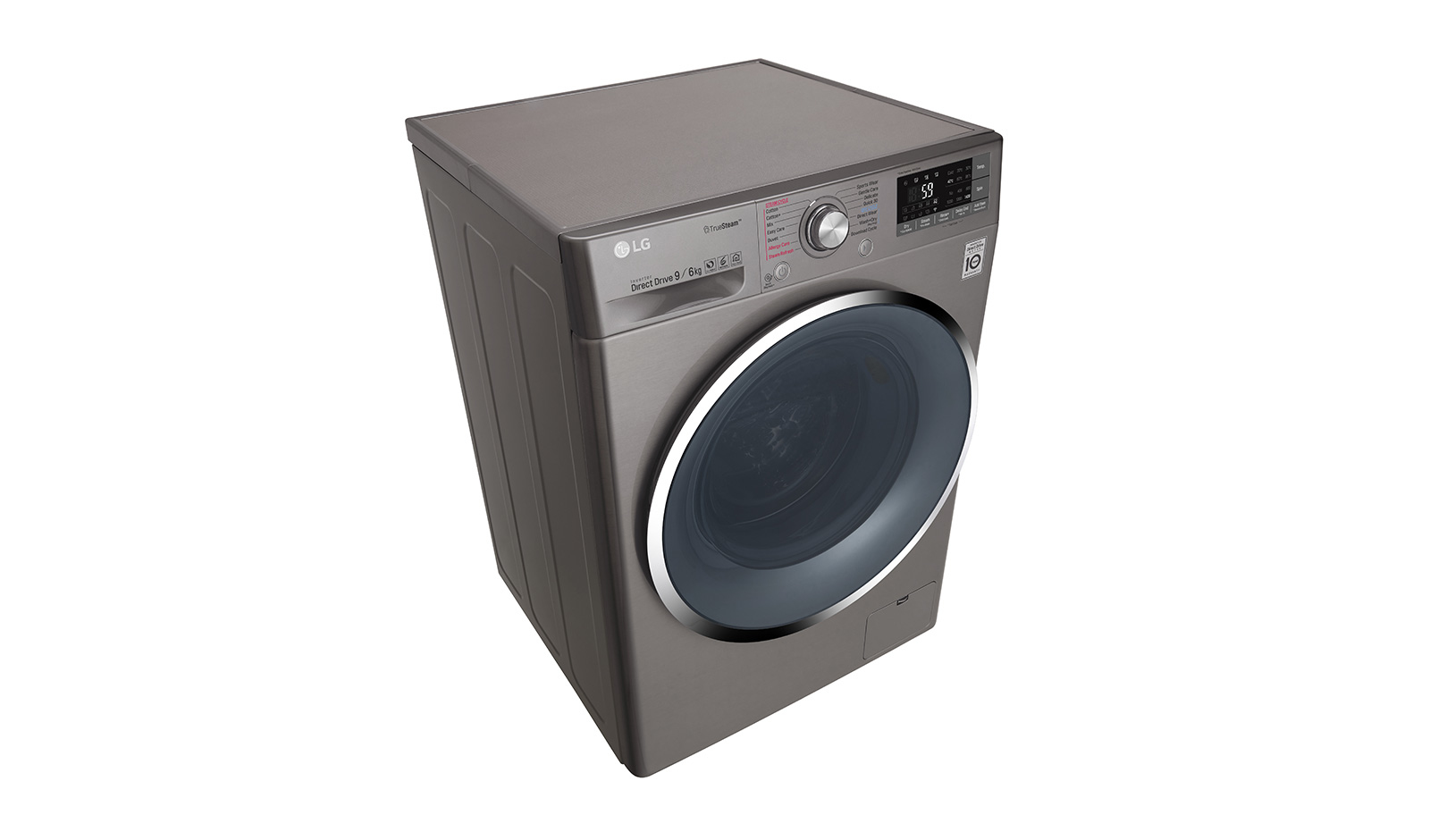 LG F4J8FH2S washer dryer Freestanding Front-load Stainless steel – image 4