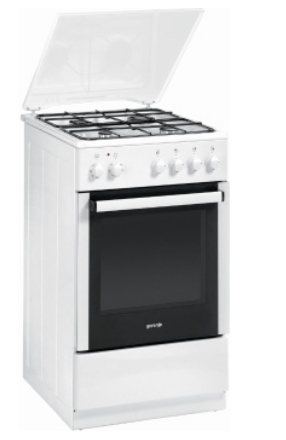 Gorenje K55101AW cooker Freestanding cooker Electric Gas White