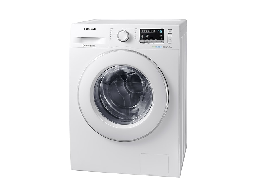 Samsung WD80M4B33IW/EE washer dryer Freestanding Front-load White – image 1