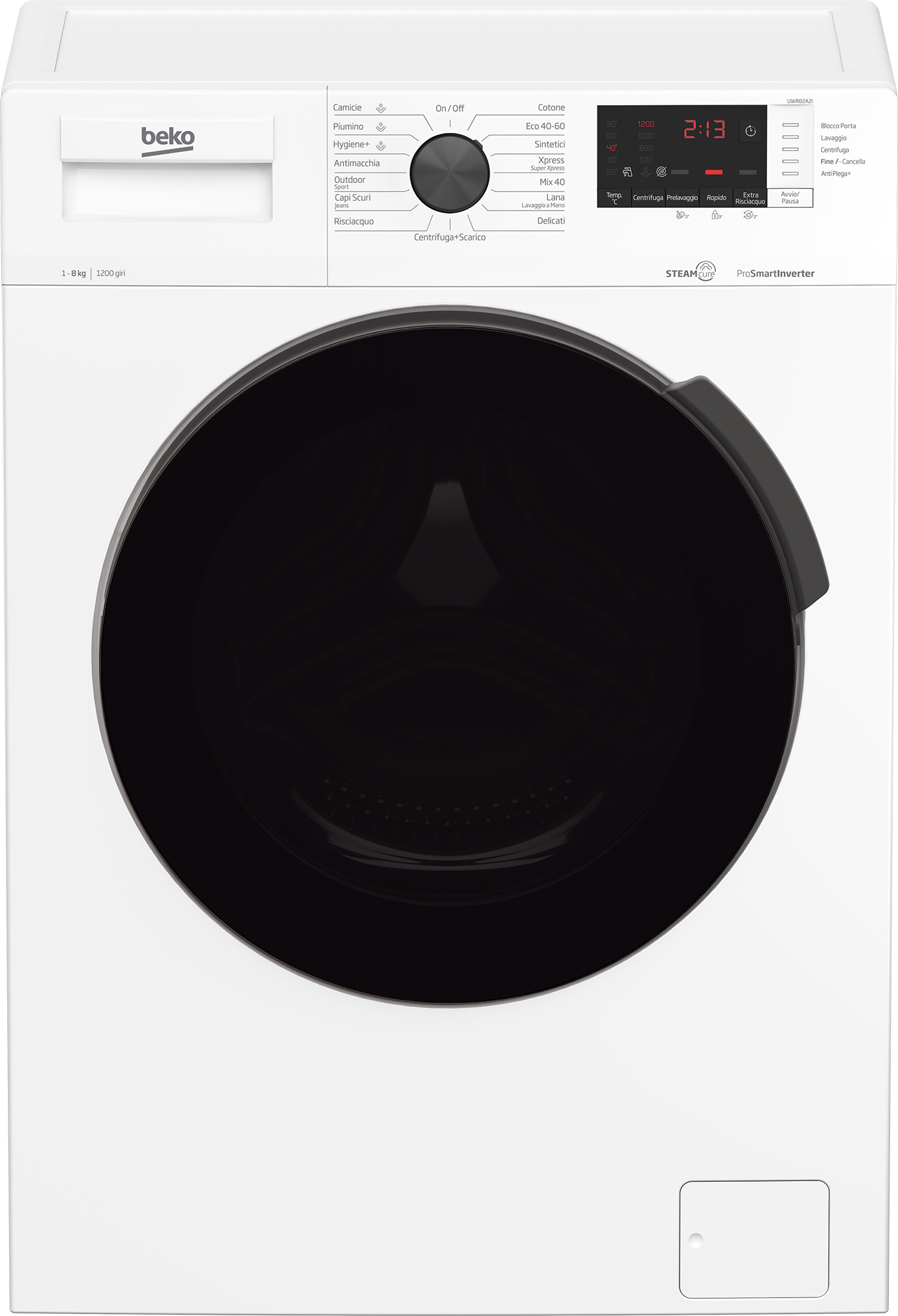 Beko UWR82A2I washing machine Front-load