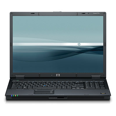 HP Compaq 8710w Intel Core™2 Duo Processor T9500 4096M/200G 17" WUXGA+WVA DVD+/-RW DL WVST Bus Notebook PC