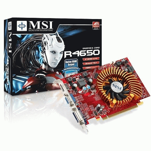 MSI R4650-MD512 graphics card GDDR2 – image 2