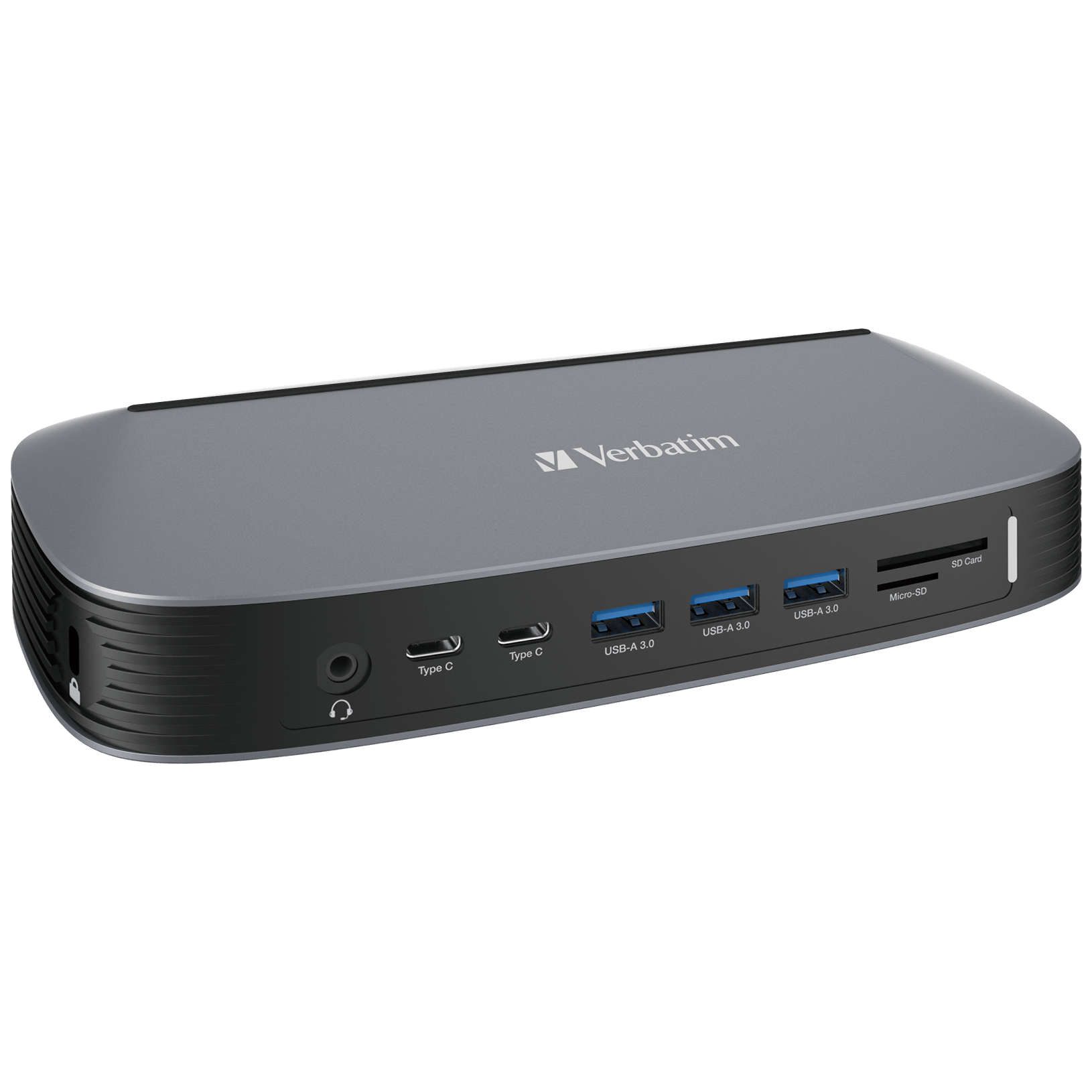 Verbatim 66632 laptop dock/port replicator Wired USB 3.2 Gen 1 (3.1 Gen 1) Type-C Grey – image 5