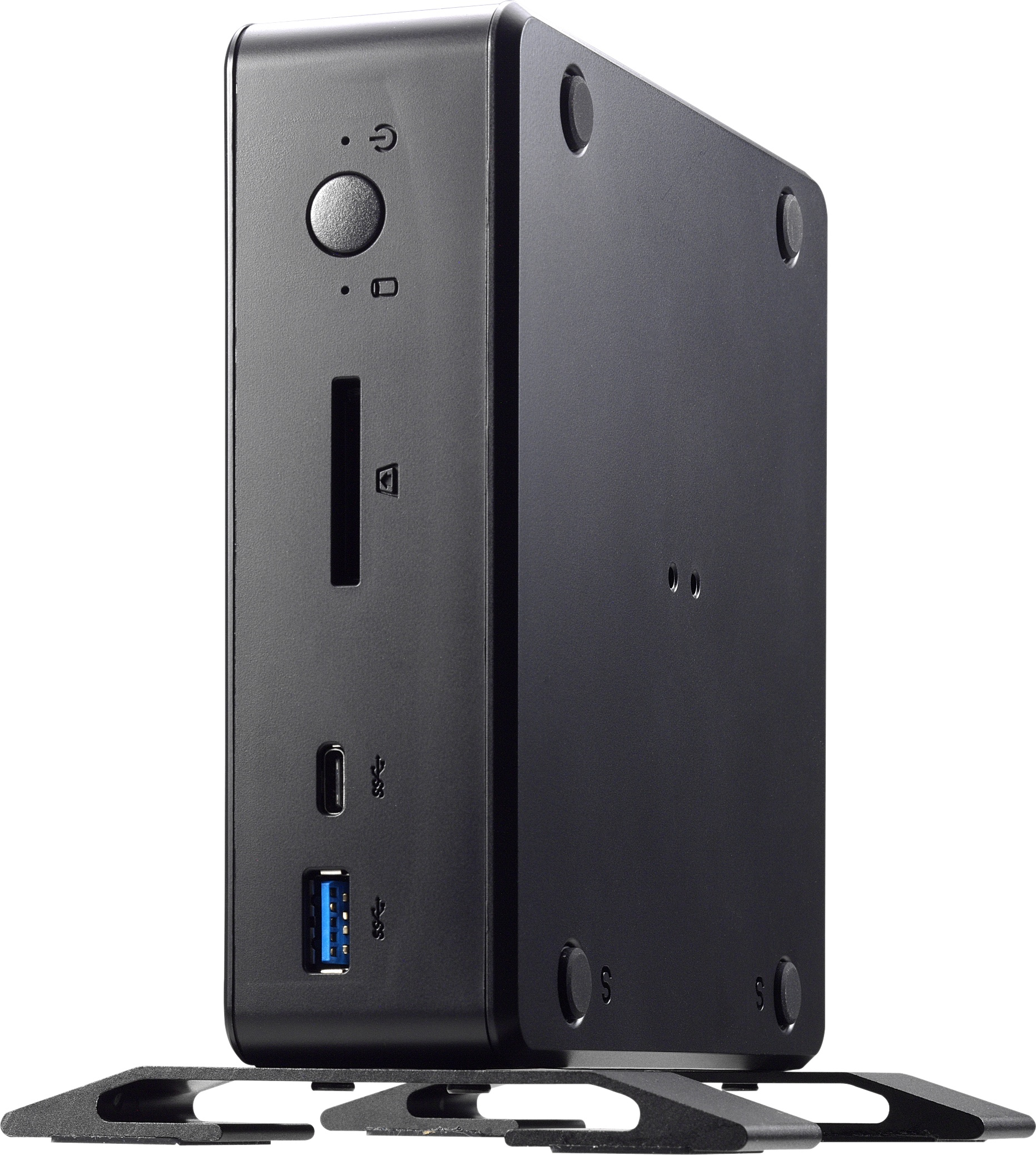 Shuttle Nano PC NC10U3 , Intel i3-8145U, 1x HDMI, 1x DP, 1x 2.5″ bay, 1x M.2, 1x LAN, 1x COM, Wifi, 24/7 permanent operation, incl. VESA & Stand image 10