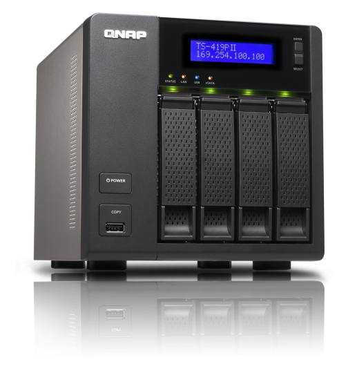 QNAP TS-419P II, 2x 2 TB – image 8