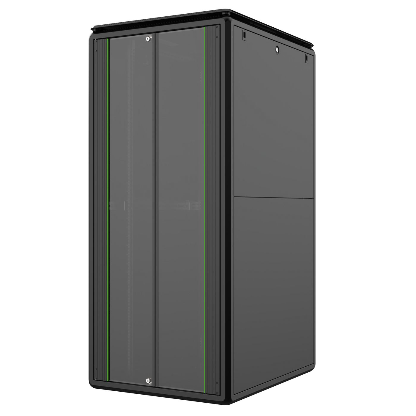 Lanview RDL36U81BL rack cabinet 36U Freestanding rack Black – image 1