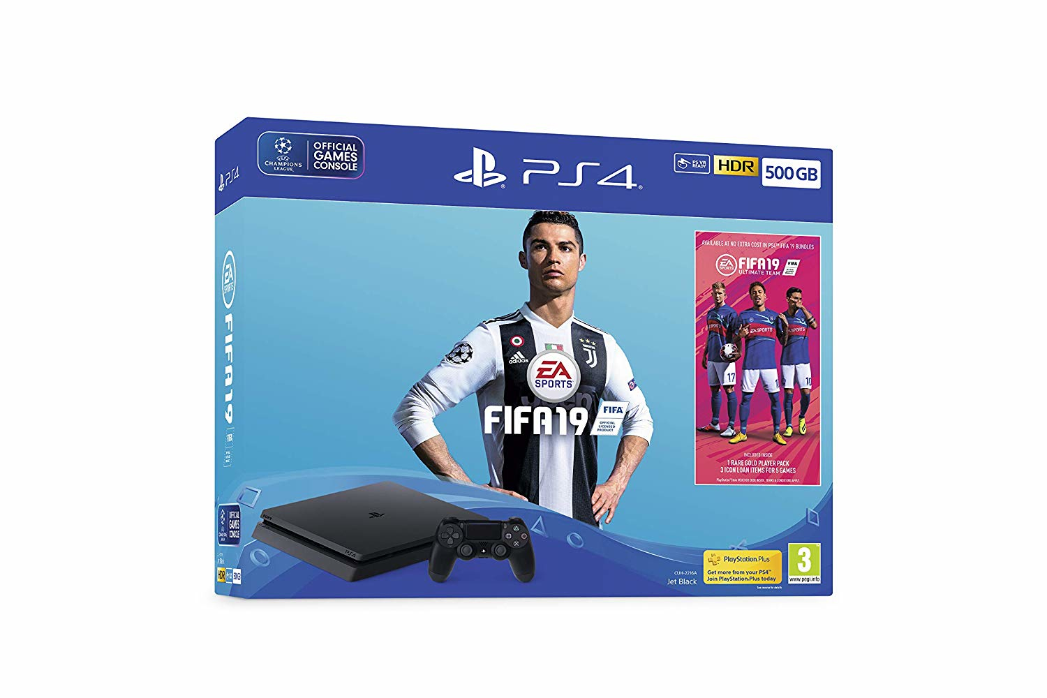 Sony Interactive Entertainment PlayStation 4 Slim + FIFA 19 – image 1