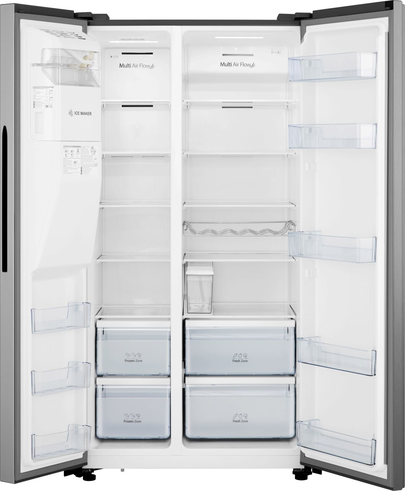 Hisense RS694N4TIE side-by-side refrigerator Freestanding – image 6
