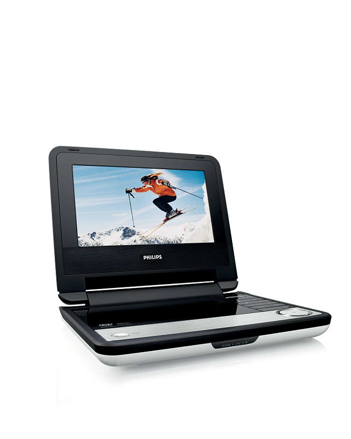 Philips PET730/03 portable DVD/Blu-Ray player Portable DVD player Tabletop