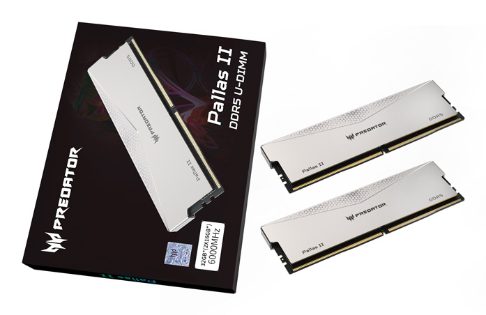 Predator PallasII DDR5 Heatsink U-DIMM 6000Mhz – image 8
