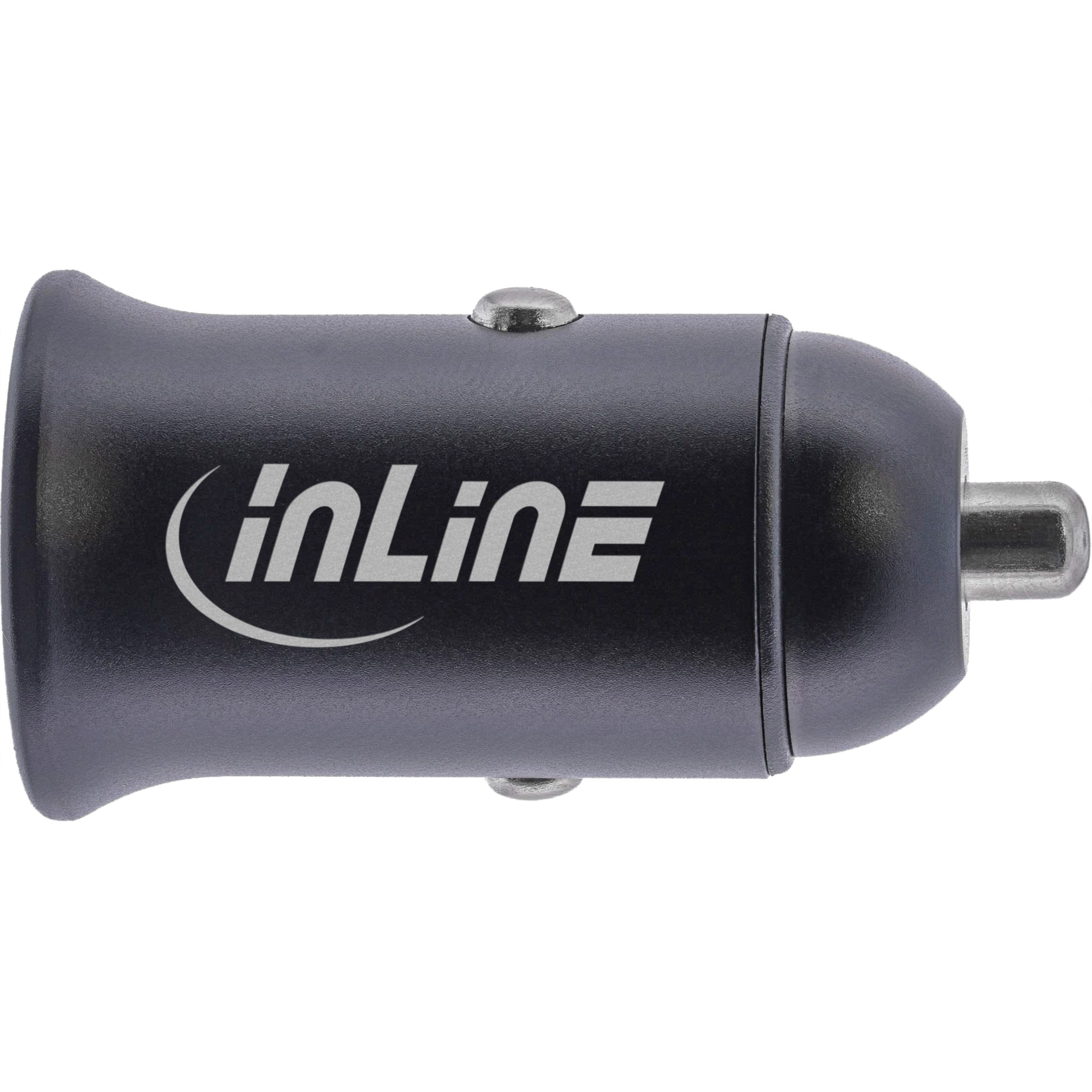 InLine USB car power adapter power delivery, 2x USB-C, black – image 3