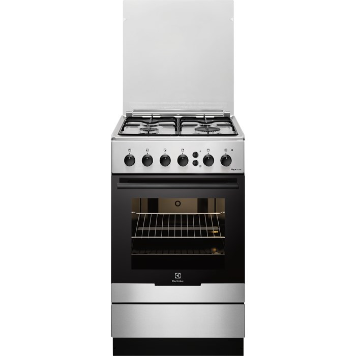 Electrolux RKG20161OX Freestanding cooker Gas Black, Stainless steel