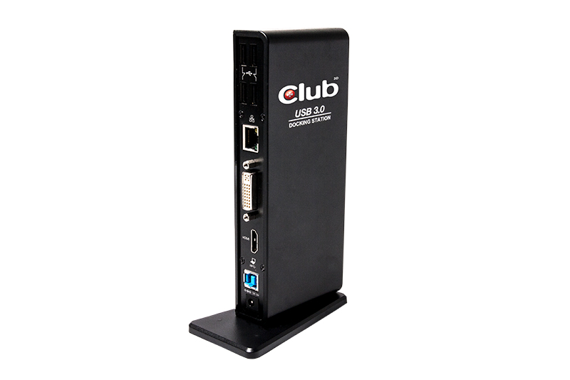 CLUB3D SenseVision USB3.0 Dual Display Docking Station – image 9