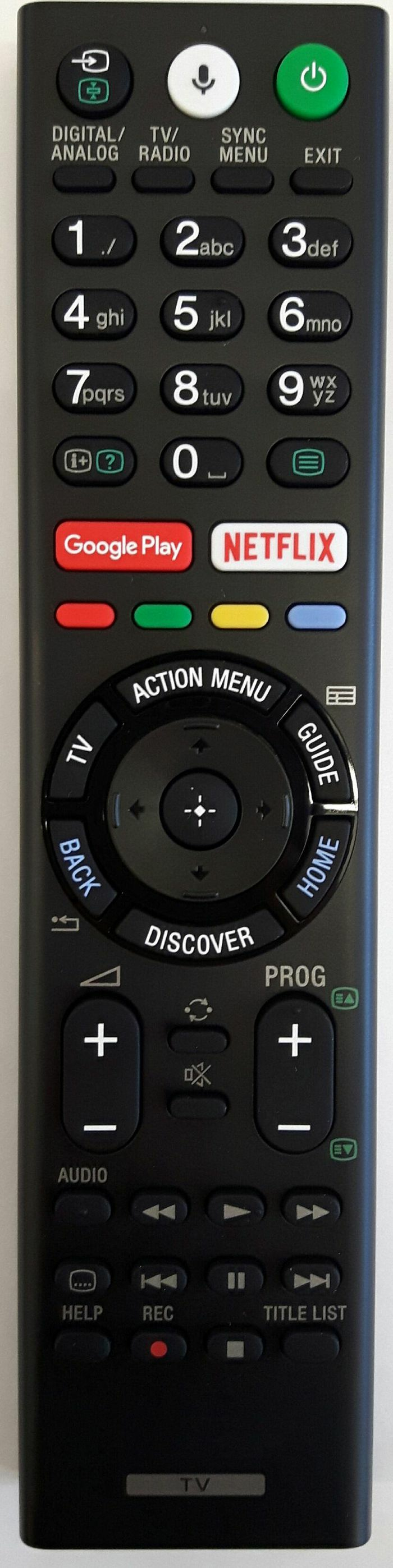 CoreParts MSP-REM003 remote control Bluetooth Universal Press buttons