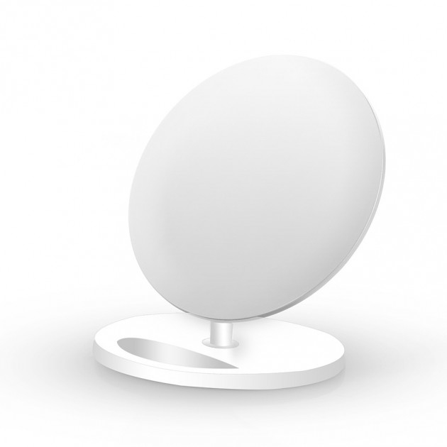 Techly I-CHARGE-WRQ-5WH mobile device charger Smartphone, Tablet White USB Wireless charging Indoor – image 1