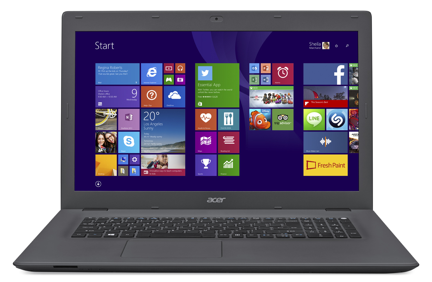 Acer Aspire E E5-772-35C6 Intel® Core™ i3 i3-5005U Laptop