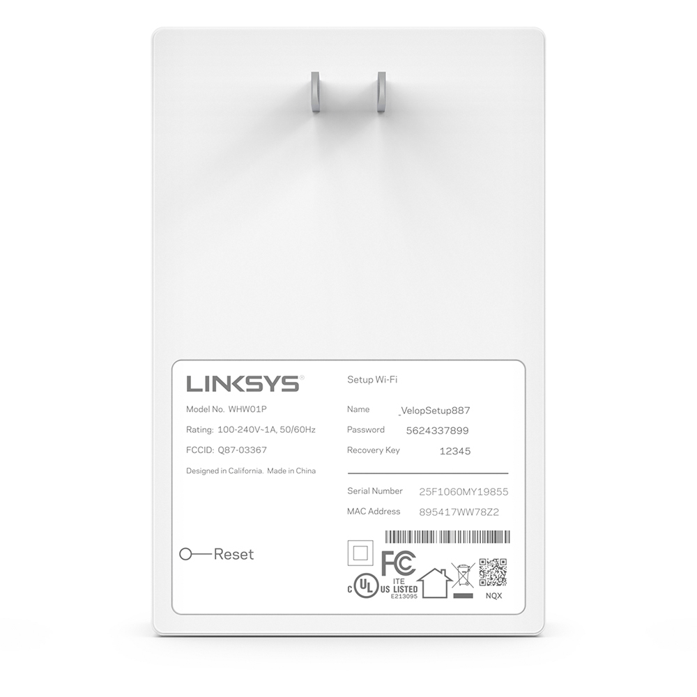 Linksys WHW0101P network extender Network transmitter White – image 4