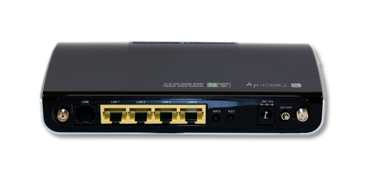 Techly I-WL-ADSL-300T wireless router Fast Ethernet Dual-band (2.4 GHz – image 3
