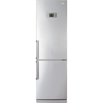 LG GR-B459BUQW fridge-freezer Freestanding Silver – image 1